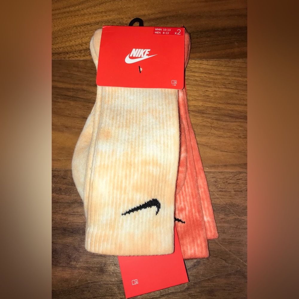 Nike Everyday Plus Cushion Tie Dye Crew 2 Pack Socks Multicolor DM3407-906